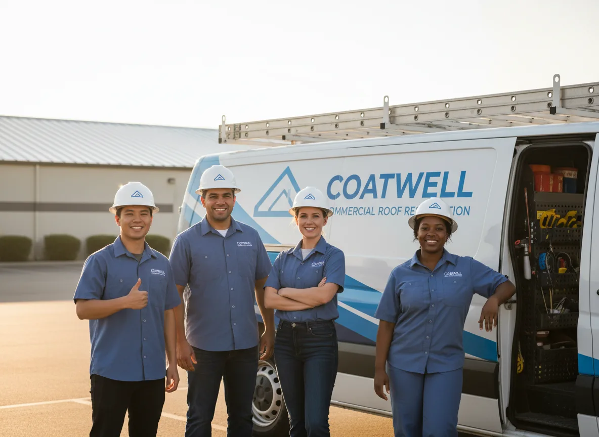 Commercial roof coating company in Ryderwood, WA
